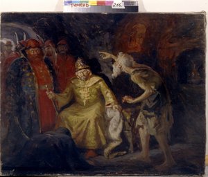 Lo zar Ivan IV il Terribile da Andrei Petrovich Ryabushkin