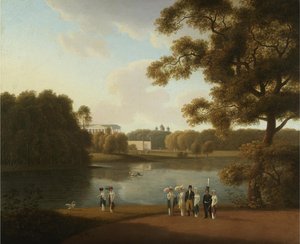 Veduta della Galleria Cameron a Tsarskoye Selo da Andrei Yefimovich Martynov