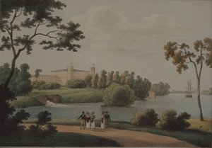 Vista del Palazzo Principale di Gatchina da Andrei Yefimovich Martynov