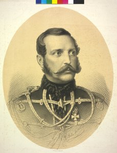 Imperatore di Russia Alessandro II da Andrej Franzowitsch Belloli