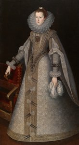 Regina Margherita di Spagna, c. 1610 da Andres Lopez Polanco