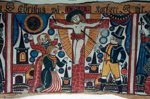 Rappresentazione della crocifissione dalla Svezia da Andres Palsson