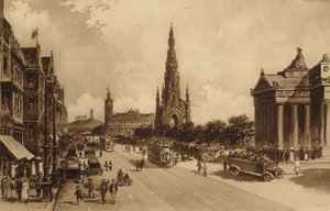 Edimburgo: Princes Street dal Mound da Andrew Allan