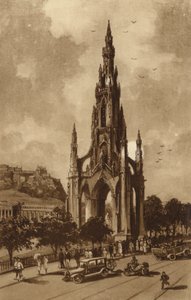 Edimburgo: Il Monumento a Scott, Princes Street