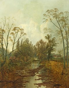 Il vecchio ponte di Ebbw, Newport da Andrew Allan