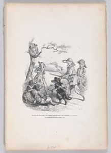 Invece di tutto questo... da Scene dalla Vita Privata e Pubblica degli Animali, ca. 1837-47 da Andrew Best Leloir