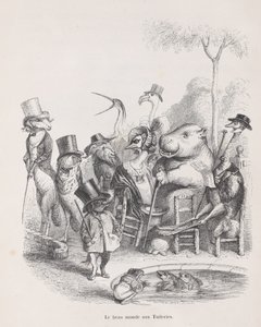 Il bel mondo delle Tuileries da Scene della vita privata e pubblica, ca. 1837-47 da Andrew Best Leloir