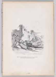 Quando dormiva al sole... da Scene della vita privata e pubblica di..., ca. 1837-47