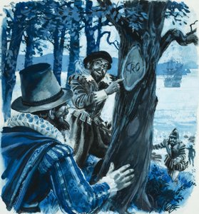 Iniziali su un albero