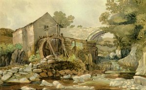 Ponte del mulino e cascata da Andrew Hunt