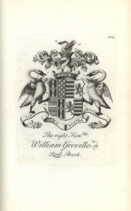Stemma e cresta del molto onorevole William Greville, 7° Barone Brooke da Andrew Johnston