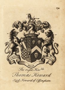 Stemma del Onorevole Thomas Howard, 2° Conte di Effingham, Lord Howard di Effingham da Andrew Johnston