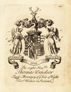 Stemma del Onorevole Thomas Windsor, Lord Mountjoy dell