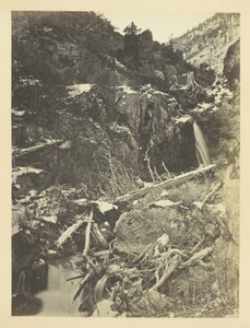 City Creek Canon, Montagne Wasatch, Valle del Lago Salato da Andrew Joseph Russell