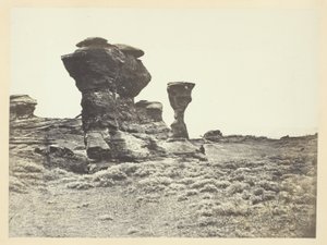 Dial Rock, Red Buttes, Laramie Plains da Andrew Joseph Russell