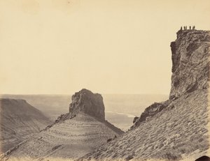 Piastra 23. Sulle montagne del Green River, 1869 (foto) da Andrew Joseph Russell
