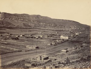 Piastra 36. Coalville, Valle del Weber, 1869 (foto) da Andrew Joseph Russell