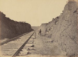 Piastra 4. Taglio di Malloy, 1869 (foto) da Andrew Joseph Russell