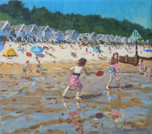 Palla e mazza, Wells-next-the-sea, 2019 da Andrew Macara