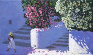 Bougainvillea, Anandas, Milos, Isole Greche, 2017 da Andrew Macara