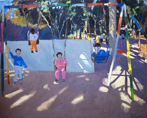 Bambini che dondolano, 1996 da Andrew Macara