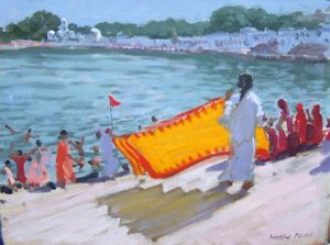 Asciugatura del Sari, Pushkar da Andrew Macara