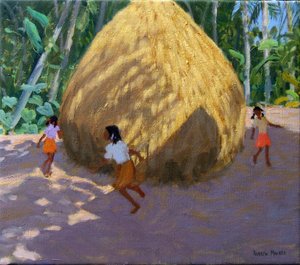 Mucchio di fieno, Kerala da Andrew Macara