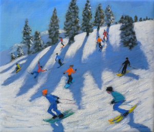 Sciatori, Lofer, 2010 da Andrew Macara