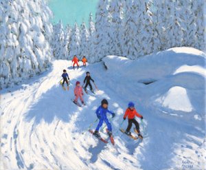 Sciando sul Sentiero, Courchevel da Andrew Macara