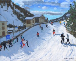 Sciando verso Selva di Val Gardena da Andrew Macara