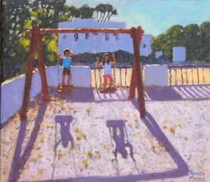 Altalena estiva, Folegandros, Isole Greche, agosto 2017 da Andrew Macara