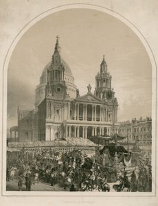 Arrivo alla Cattedrale di San Paolo, Londra da Andrew Maclure