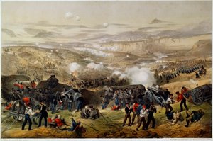 La battaglia di Inkerman del 5 novembre 1854 da Andrew Maclure