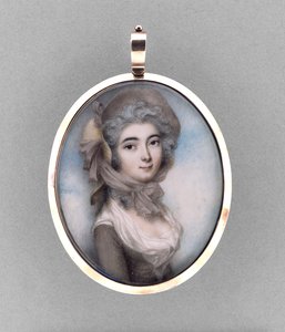 Ritratto di una donna, c.1785 da Andrew Plimer