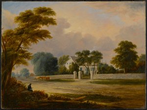 La fattoria di Bergen, 1830 da Andrew Richardson