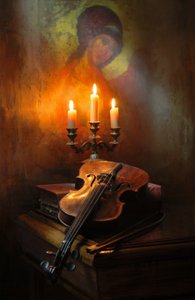 Il bagliore del violino sacro da Andrey Morozov
