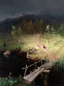 Prima della tempesta da Andrey Nikolayevich Shilder