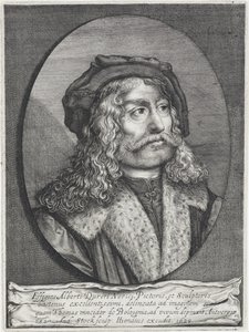 Ritratto di Albrecht Dürer da Andries Jacobsz. Stock