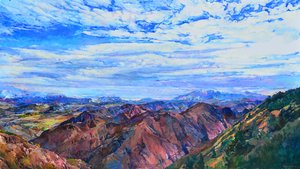 Cime montuose scoscese