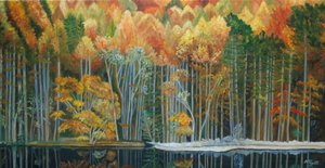 Riflessi autunnali dai colori vivaci