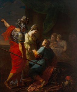 Ettore, Paride e Elena da Angelica Kauffman
