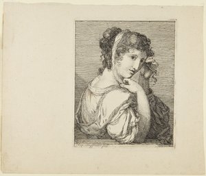 Ritratto di ragazza da Angelica Kauffmann