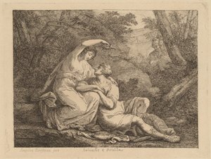 Rinaldo e Armida da Angelica Kauffmann