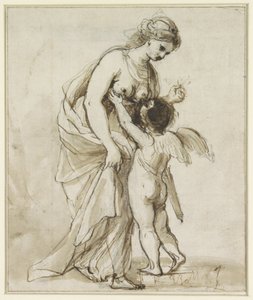 Venere e Amore da Angelica Kauffmann