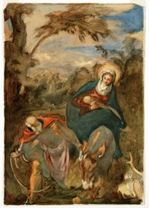 La fuga in Egitto, dopo Tintoretto