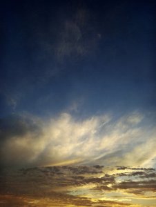 Cielo crepuscolare dai colori vivaci da Angelo Cerantola