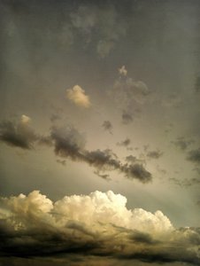 Spettacolare panorama con nuvole dorate da Angelo Cerantola