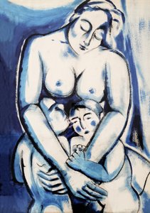 Madre e figli da Angelo Cerantola