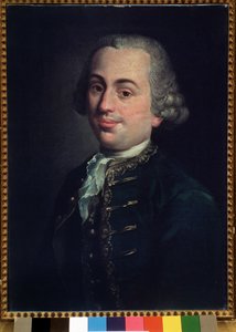 Ritratto di Michelangelo Emiliani, violinista italiano da Angelo Crescimbeni