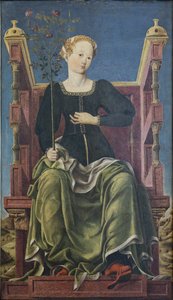 La Musa Erato, ca 1455 da Angelo Maccagnino